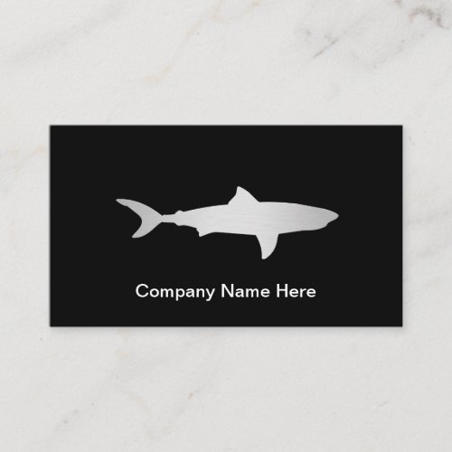 Simple Shark Business Cards