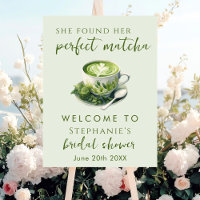 Simple She Found Her Perfect Matcha Bridal Shower