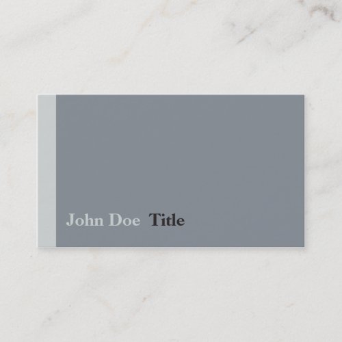 Simple side stripe Business card