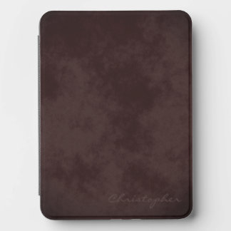 Simple Signature Mottled Earthy Brown Kindle Cover