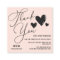 Simple Signature Script Hearts Order Thank You Squ