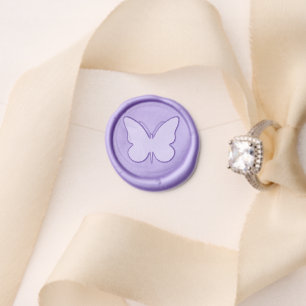 Simple Silhouette Butterfly Wax Seal Stamp