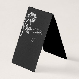 Simple Silver Rose