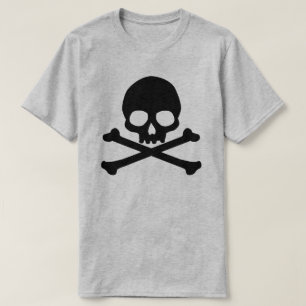 Simple Skull And Crossbones T-Shirt