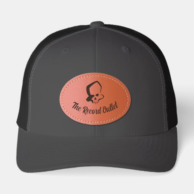 Simple Skull Logo Business Hat (Front)