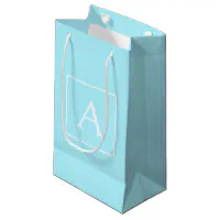 Sky Blue Mini pouch bag Personalized Gift-bag Only