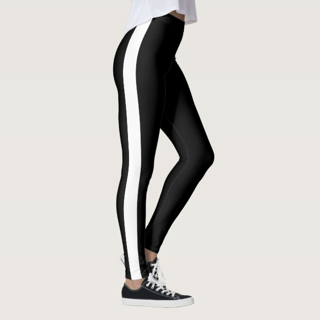 Side hotsell striped leggings