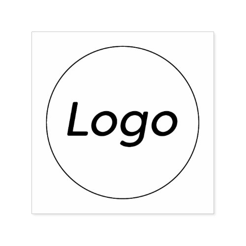 Simple Small Business Logo Custom Self_inking Stamp
