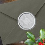 Simple Snowflake Chic Family Monogram Christmas Wax Seal Stamp<br><div class="desc">Add this personalized simple snowflake family monogram Christmas wax seal stamp to your holiday crafting supplies to add a custom touch to almost anything. The minimal snowflake features a solid center where your monogram initial is front and center in a chic and classic font. Use this Christmas wax stamper to...</div>