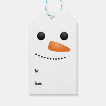 Simple Snowman To From