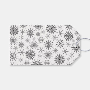 Simple Snowstorm Gift Tags