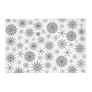 Simple Snowstorm Placemat