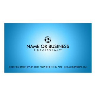 Soccer Business Cards & Templates | Zazzle