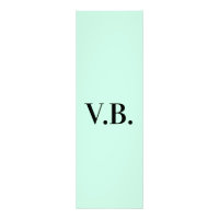 Simple solid color add name text monogram