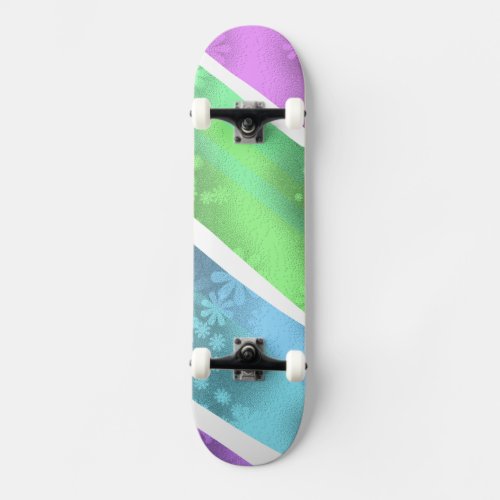 simple solid color custom personalized skateboard