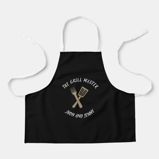 Simple Solid Color kid Aprons |  (Front)