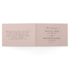 Simple Solid Color Light Blush Pink Wedding
