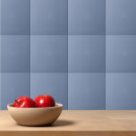 Simple solid color plain slate blue ceramic tile<br><div class="desc">Simple solid color plain slate blue design.</div>