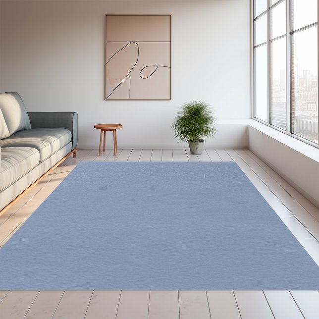 Simple solid color plain slate blue rug (Creator Uploaded)