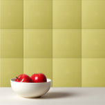 Simple solid color plain Yellow Acacia Ceramic Tile<br><div class="desc">Simple solid color plain Yellow Acacia design.</div>