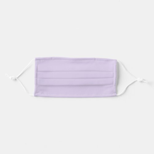 Simple Solid Color Purple Adult Cloth Face Mask