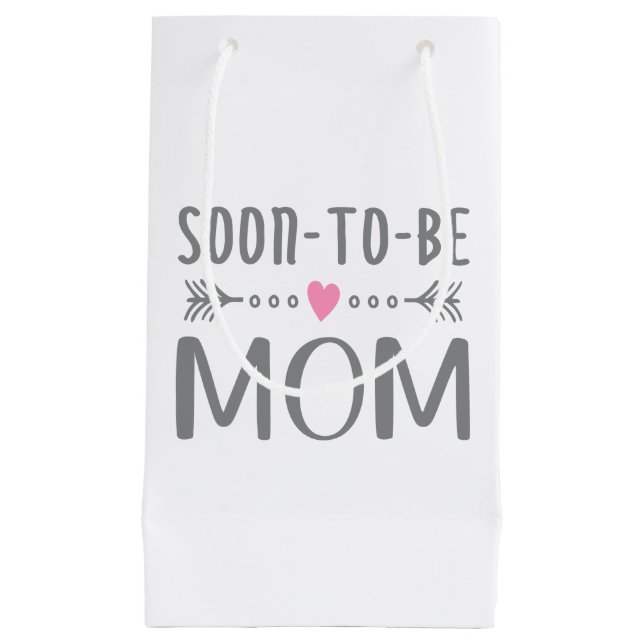 Simple Soon-to-be Mom Mother's Day | Gift Bag (Front)