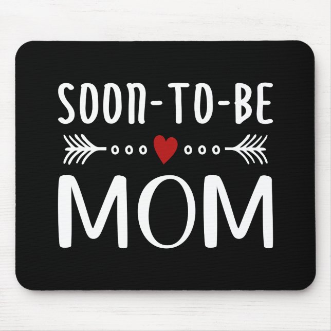 Simple Soon-to-be Mom Mother's Day | Mousepad (Front)