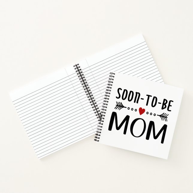 Simple Soon-to-be Mom Mother's Day | Notebook (Inside)