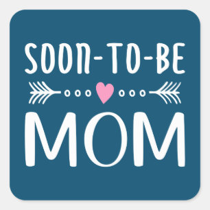 Simple Soon-to-be Mom Mother's Day   Sticker