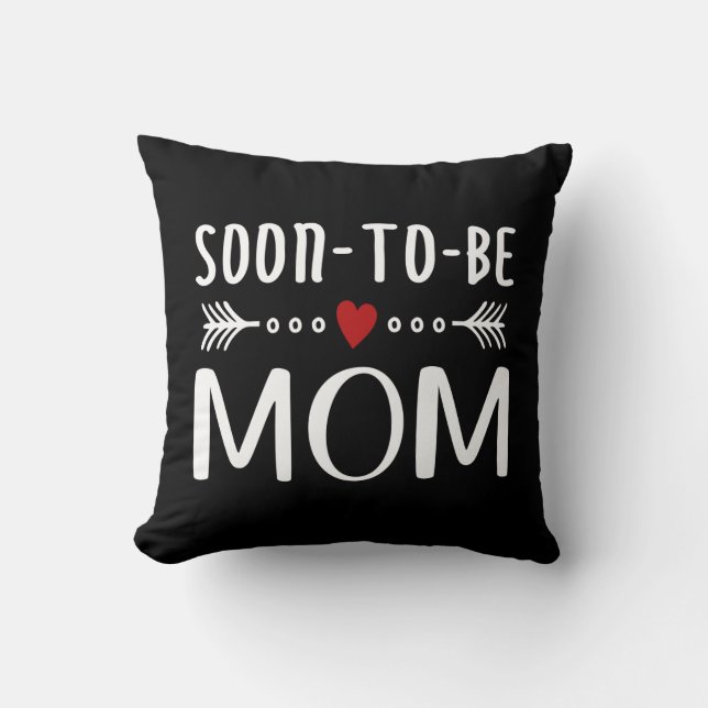 Simple Soon-to-be Mom Mother's Day | Throw Pillow (Front)