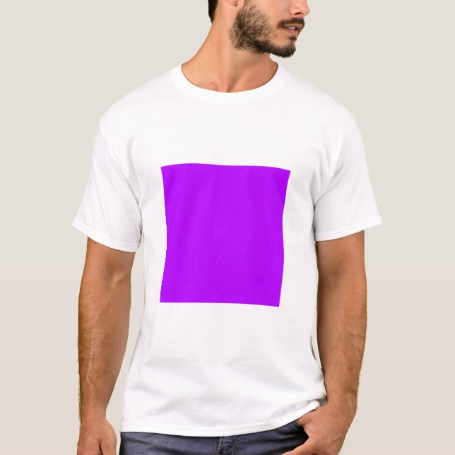 Simple Square - Blue Purple T-Shirt (Front)