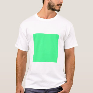 Simple Square - Mint Green T-Shirt