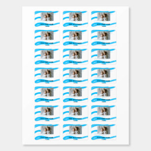 simple star sparkle glitter add photo custom text matchboxes