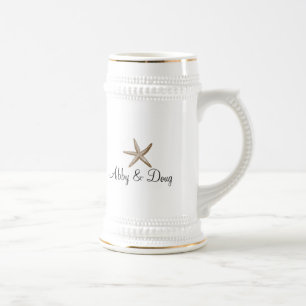 Simple starfish beer stein