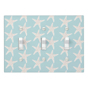Simple Starfish Pattern Coastal Decor Light Switch Cover