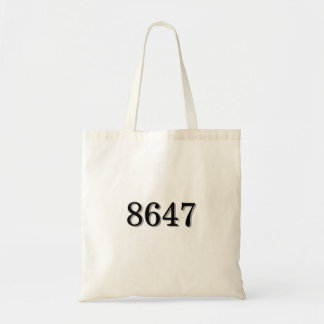 Simple Statement 8647 Tote Bag