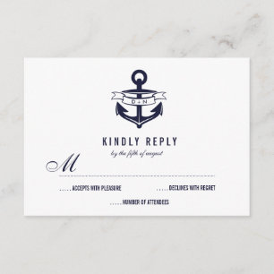 Simple String of Lights Wedding RSVP Wedding Card