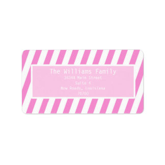 Simple Stripes Label