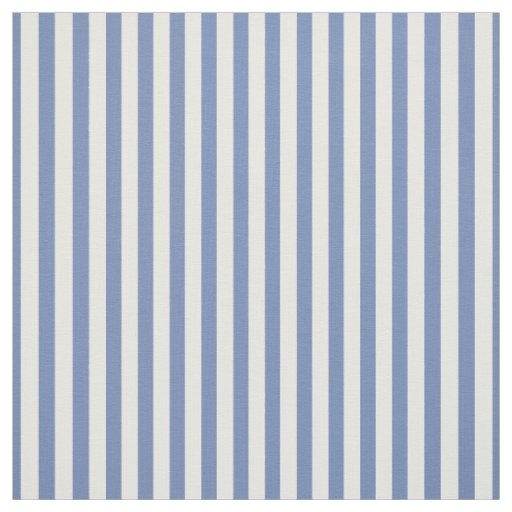 Simple Stripes Pattern Blue & White | Trendy Fabric