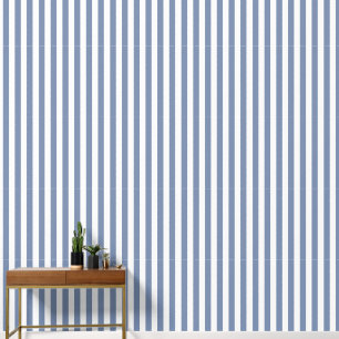 Simple Stripes - Slate Blue Wallpaper