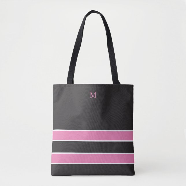 Simple style Monogram Tote Bag (Front)