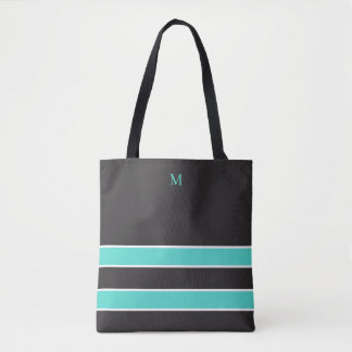 Simple style Monogram Tote Bag