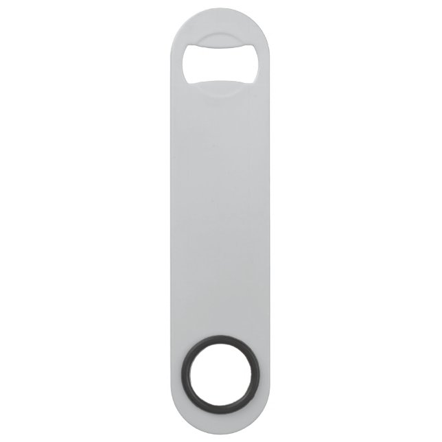 Simple Stylish Bottle Opener Custom Text Bar Key (Front)