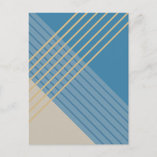 Simple Stylish Lines 4 Postcard