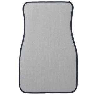 SIMPLE STYLISH MODERN MINIMAL CLASSIC LIGHT GREY CAR FLOOR MAT