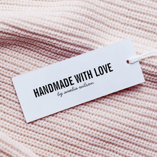 Simple Stylish Personalize Handmade with Love Self-inking Stamp