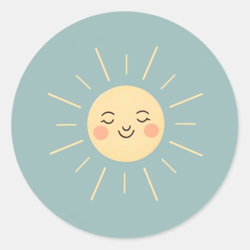 Simple Sun Sticker