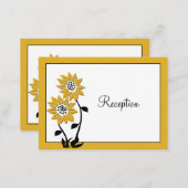 Simple Sunflowers Enclosure Card (Front/Back)