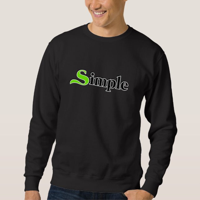 Simple Sweatshirt (Front)