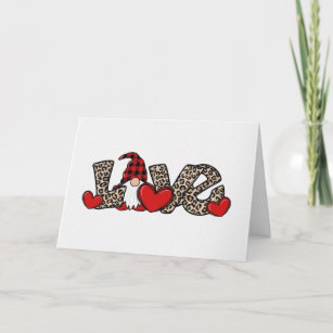 SIMPLE & SWEET ***I LOVE YOU**** (ANY DAY OR TIME) HOLIDAY CARD